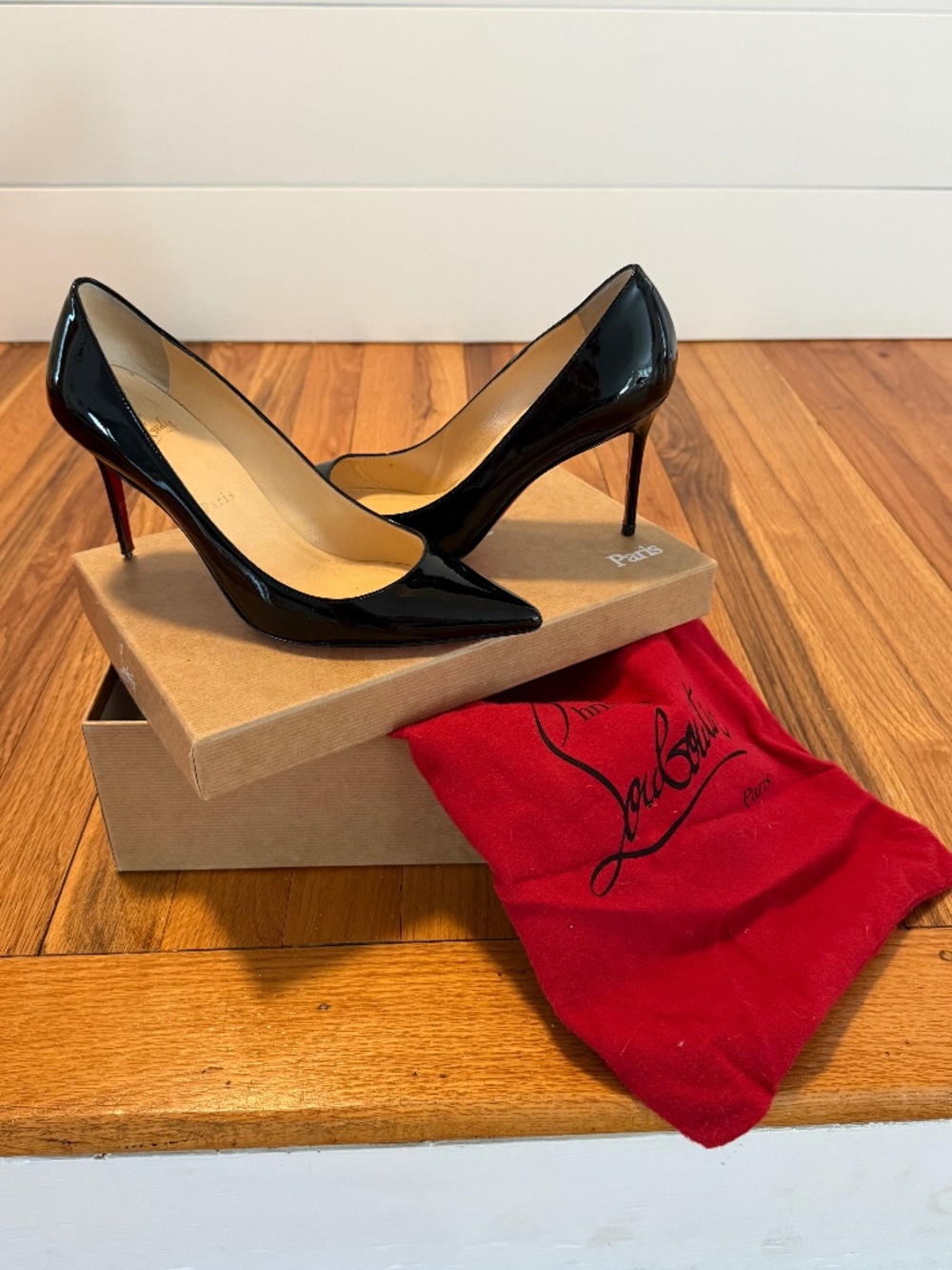 Christian Louboutin Décolleté 554 85 patent - Picture 1 of 4
